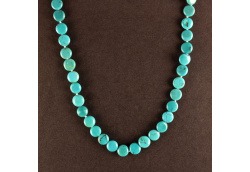 Turquoise Discs Necklace