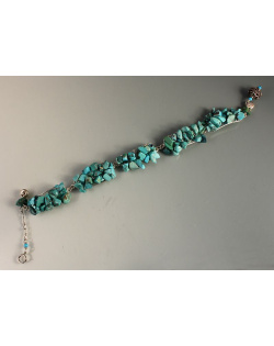 Turquoise Link Bracelet