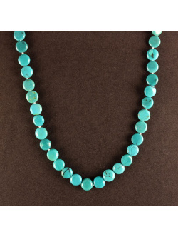 Turquoise Discs Necklace