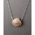 Copper-netted Shell Chain Necklace