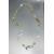 Water-colored Polymer Bead and Exotic Gemstone Necklace