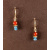 Apatite and Carnelian Earrings