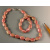 Rhodochrosite Oval Bead Necklace