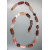 Textured Sandtones Bead Necklace