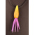 Polymer "squid" (or anemone) pendant