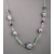 Stained Glass-look Polymer Chain Necklace