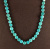 Turquoise Discs Necklace